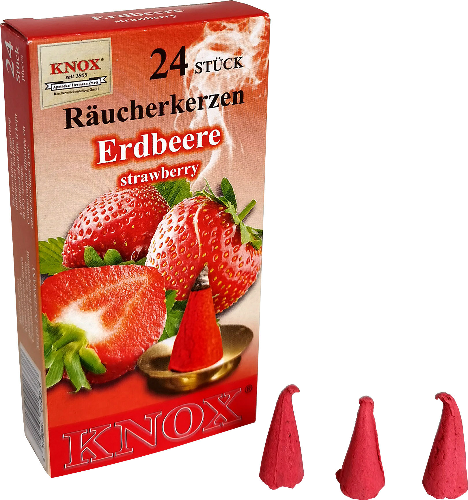 KNOX Räucherkerzen - Erdbeere KNOX Räucherkerzen - Erdbeere