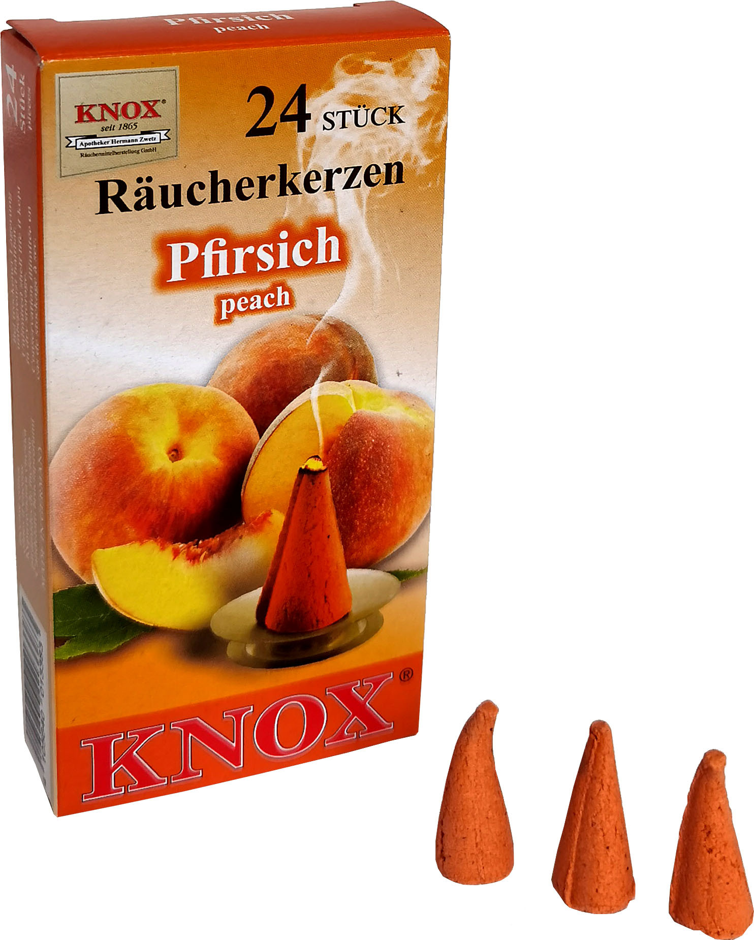 KNOX Räucherkerzen - Pfirsich KNOX Räucherkerzen - Pfirsich