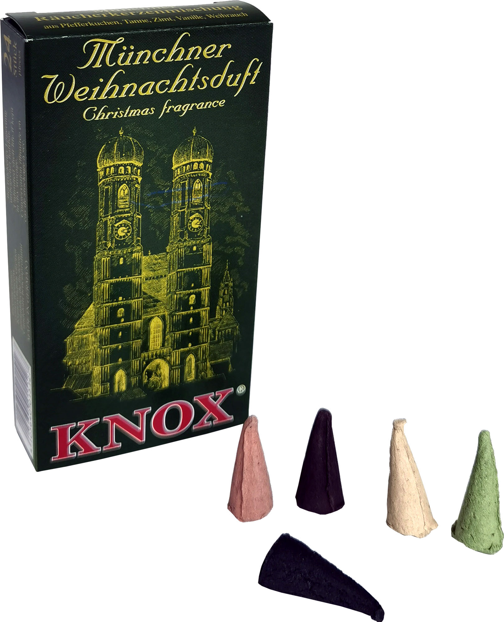 KNOX Räucherkerzen - Städteduft - Münchner Weihnachtsduft KNOX Räucherkerzen - Städteduft - Münchner Weihnachtsduft