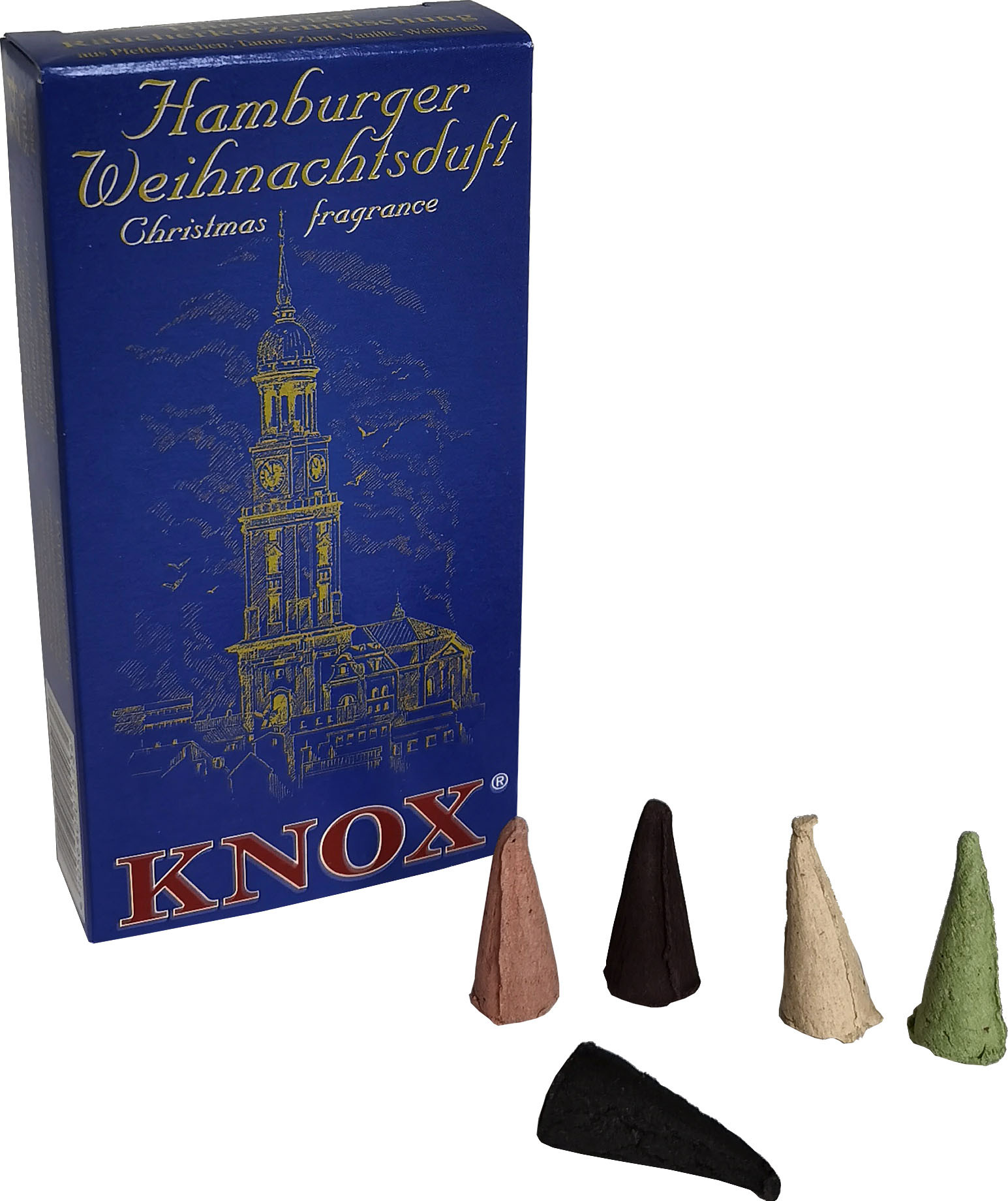 KNOX Räucherkerzen - Städteduft - Hamburger Weihnachtsduft KNOX Räucherkerzen - Städteduft - Hamburger Weihnachtsduft