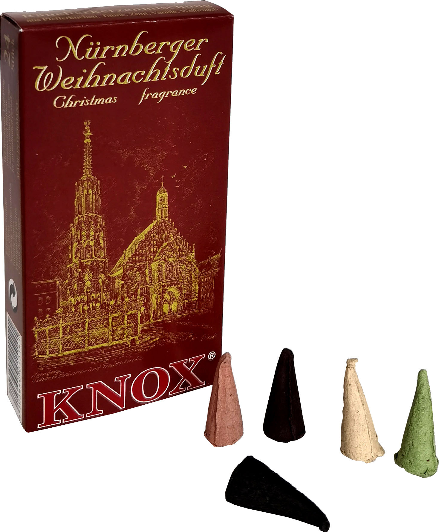 KNOX Räucherkerzen - Städteduft - Nürnberger Weihnachtsduft KNOX Räucherkerzen - Städteduft - Nürnberger Weihnachtsduft