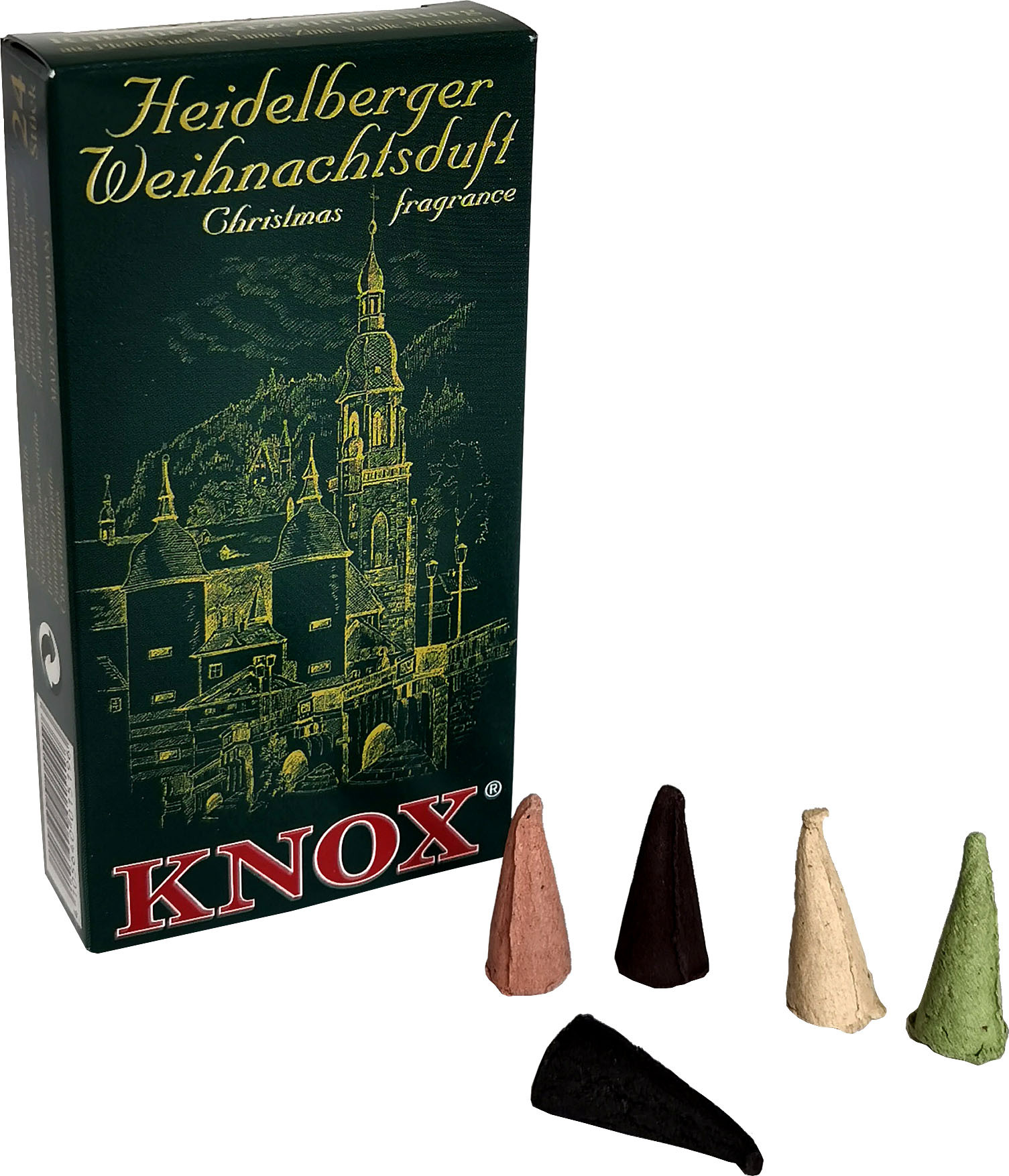 KNOX Räucherkerzen - Städteduft - Heidelberger Weihnachtsduft KNOX Räucherkerzen - Städteduft - Heidelberger Weihnachtsduft