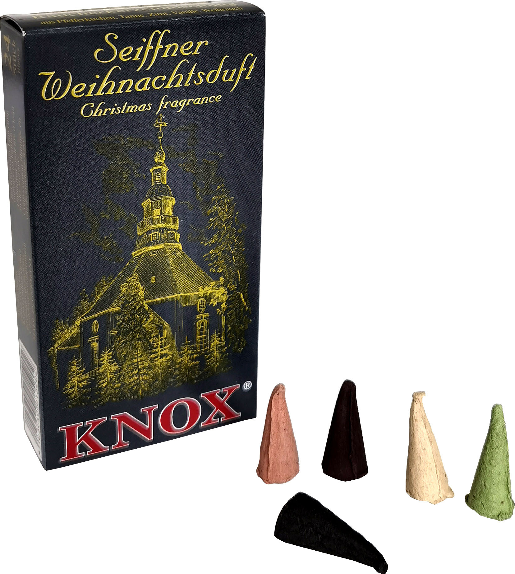 KNOX Räucherkerzen - Städteduft - Seiffner Weihnachtsduft KNOX Räucherkerzen - Städteduft - Seiffner Weihnachtsduft