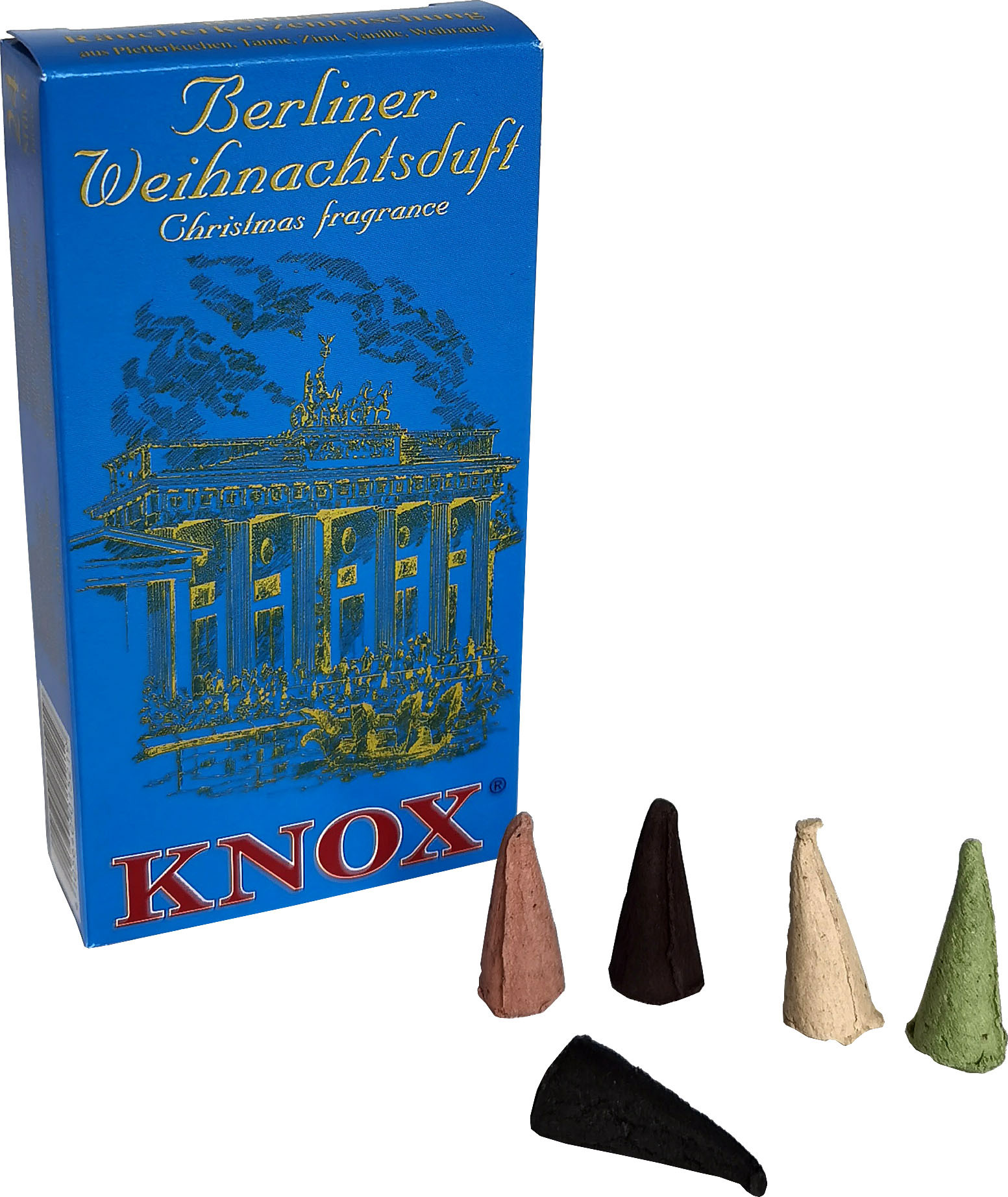 KNOX Räucherkerzen - Städteduft - Berliner Weihnachtsduft KNOX Räucherkerzen - Städteduft - Berliner Weihnachtsduft