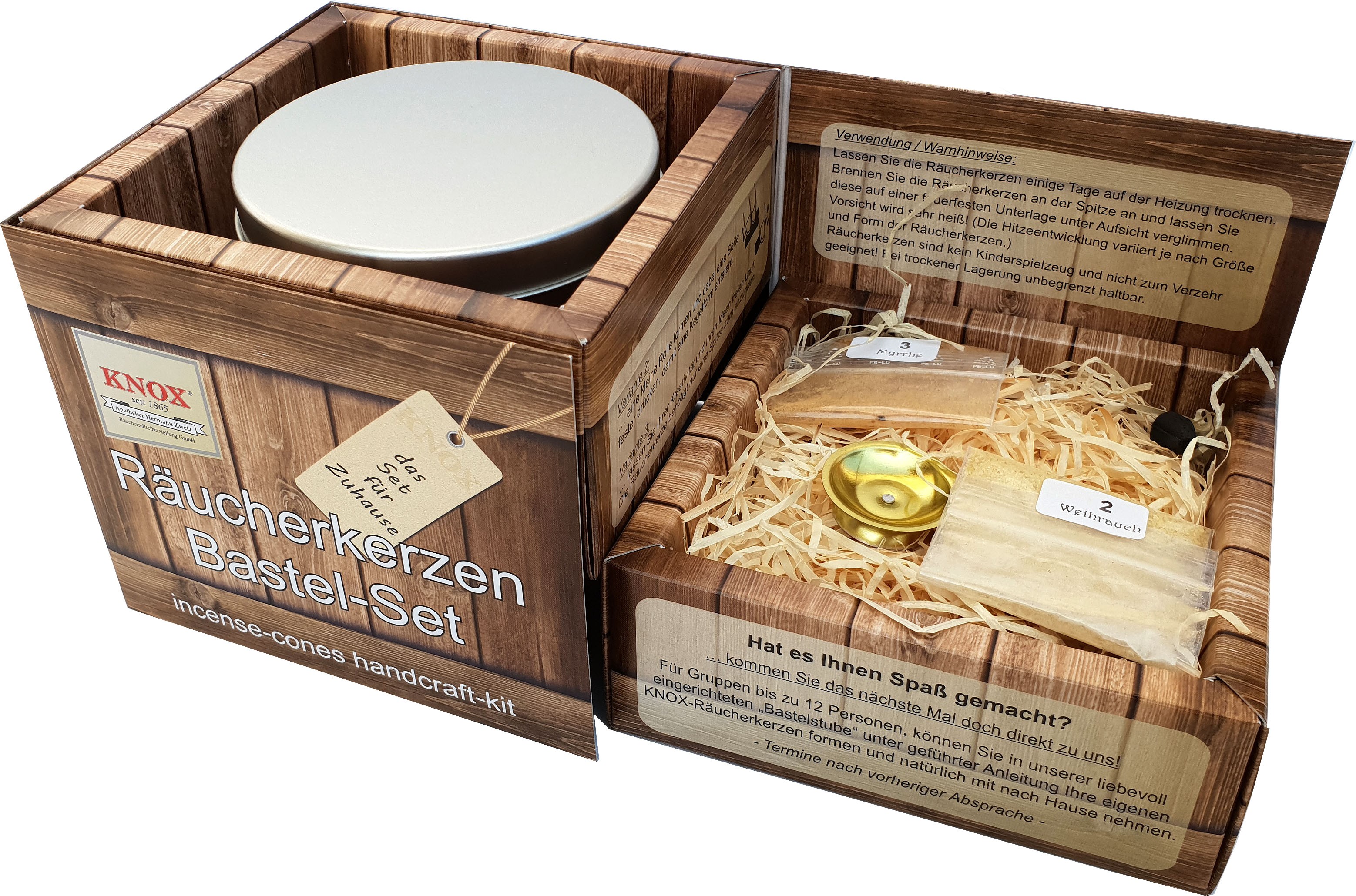 KNOX Räucherkerzen - Bastel-Set KNOX Räucherkerzen - Bastel-Set