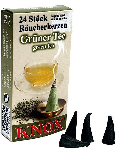 KNOX Räucherkerzen - grüner Tee KNOX Räucherkerzen - grüner Tee