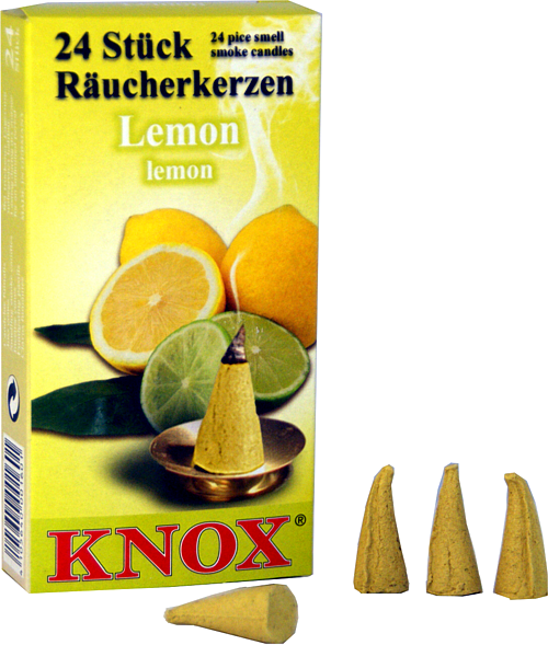 KNOX Räucherkerzen - Lemon