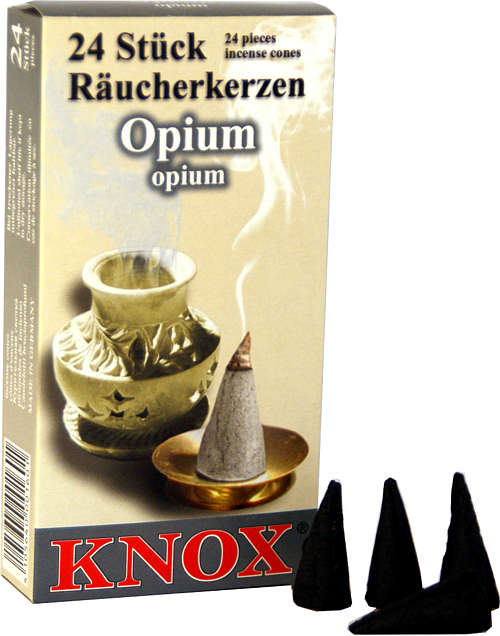 KNOX Räucherkerzen - Opium