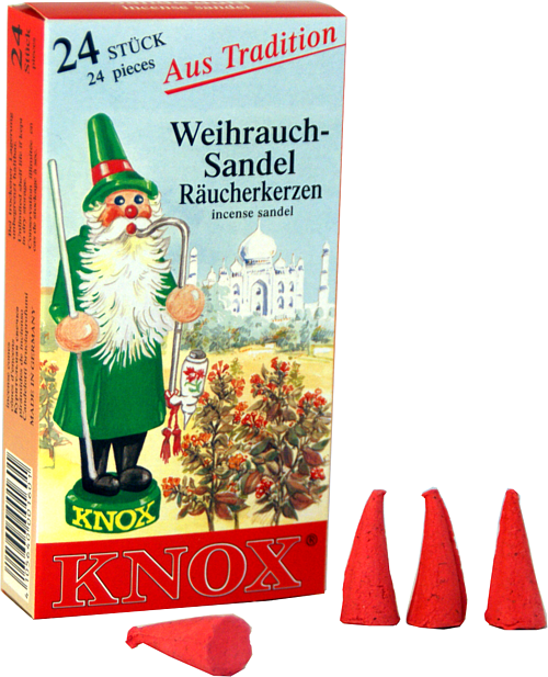 KNOX Räucherkerzen - Sandel KNOX Räucherkerzen - Sandel