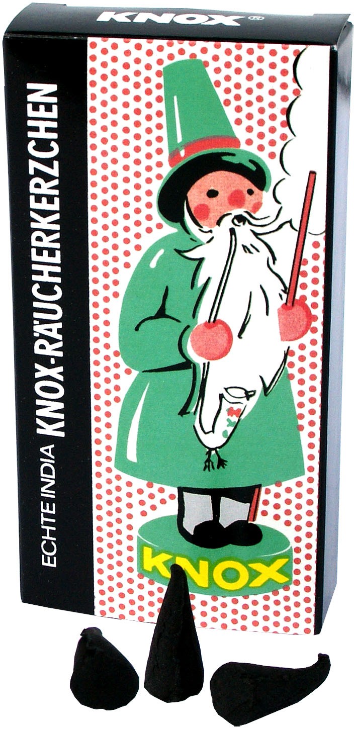 KNOX Räucherkerzen - Weihrauch - Ostalgie-Design KNOX Räucherkerzen - Weihrauch - Ostalgie-Design