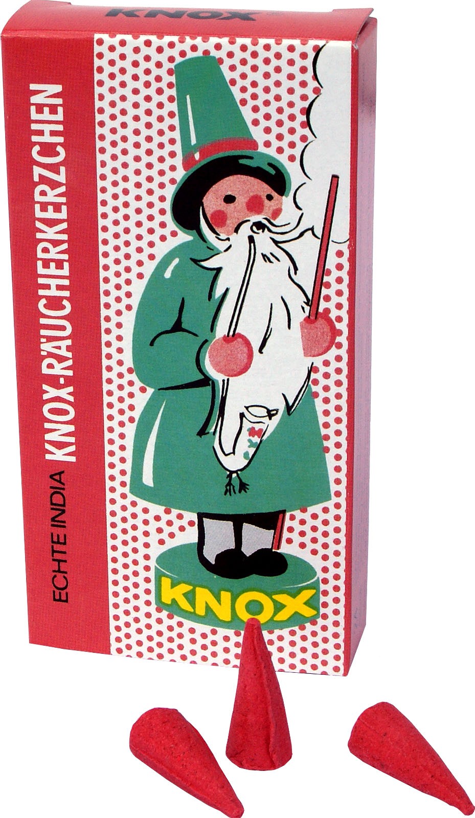 KNOX Räucherkerzen - Sandel - Ostalgie-Design KNOX Räucherkerzen - Sandel - Ostalgie-Design