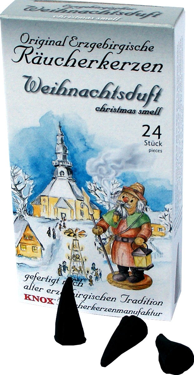 KNOX original erzgebirgische Räucherkerzen - Weihnachtsduft KNOX original erzgebirgische Räucherkerzen - Weihnachtsduft
