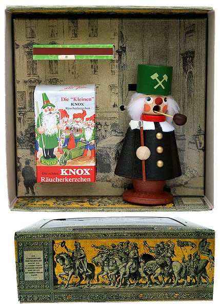 Knox Räuchermann Bergmann im Geschenkkarton Knox Räuchermann Bergmann im Geschenkkarton