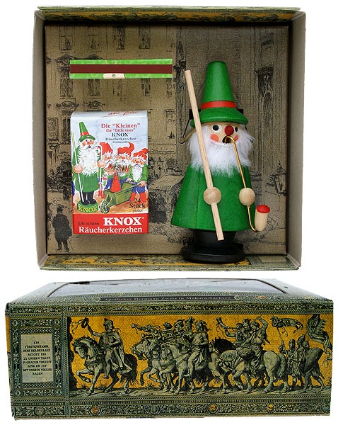 Knox Räuchermann KNOX-Wichtel im Geschenkkarton Knox Räuchermann KNOX-Wichtel im Geschenkkarton