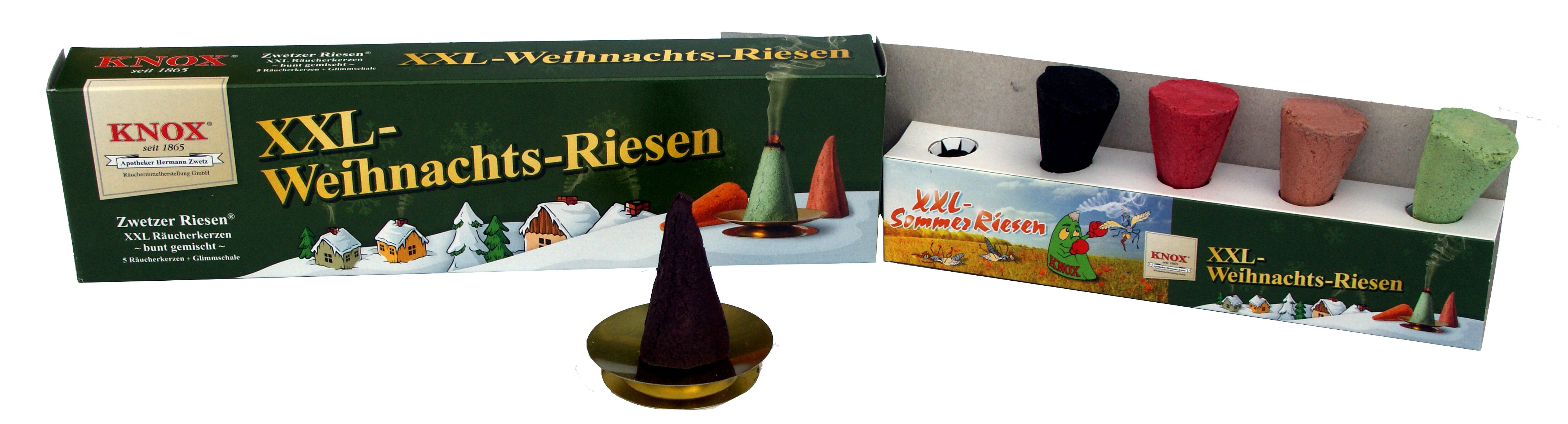 KNOX Räucherkerzen XXL Weihnachtsriesen KNOX Räucherkerzen XXL Weihnachtsriesen