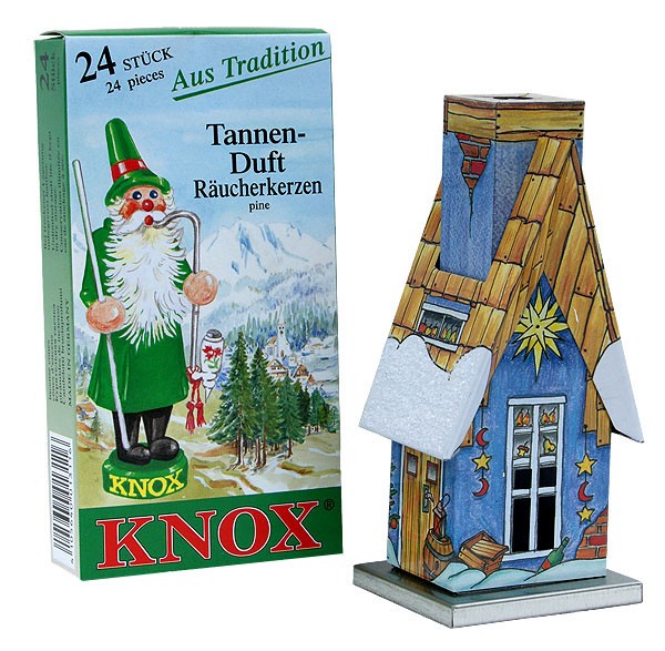 Knox Räucherkerzenset Hütte Brennereihütte Knox Räucherkerzenset Hütte Brennereihütte