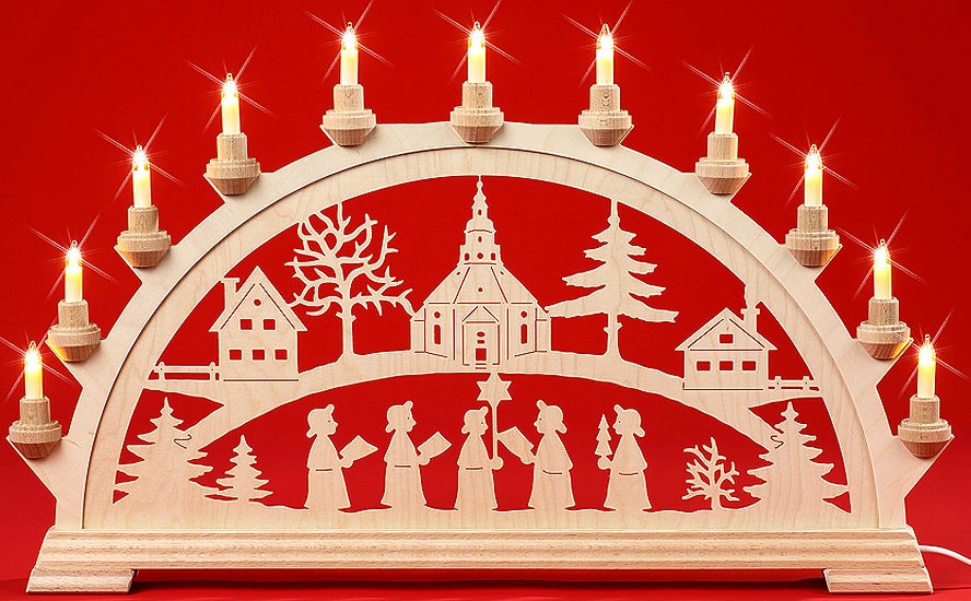 Taulin Schwibbogen Seiffener Kirche Taulin Schwibbogen Seiffener Kirche