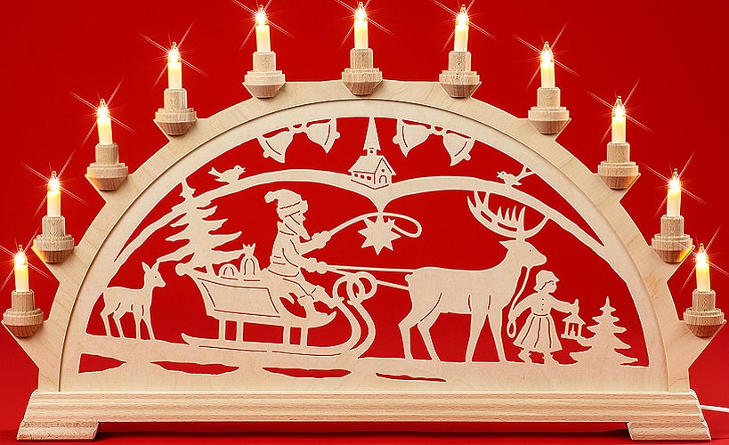 Taulin Schwibbogen Weihnachtsland mit Kinder Taulin Schwibbogen Weihnachtsland mit Kinder