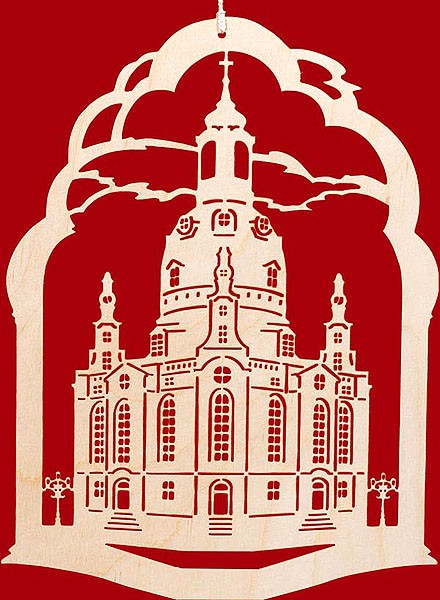 Taulin Fensterbild Frauenkirche - Wolke Taulin Fensterbild Frauenkirche - Wolke