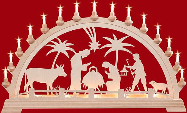 Taulin Schwibbogen Christgeburt - alt Taulin Schwibbogen Christgeburt - alt