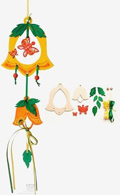 Drechslerei Kuhnert Bastelset Fensterbild Glockenblume Drechslerei Kuhnert Bastelset Fensterbild Glockenblume