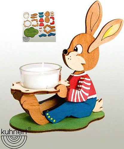 Drechslerei Kuhnert Bastelset Osterhase, sitzend Drechslerei Kuhnert Bastelset Osterhase, sitzend