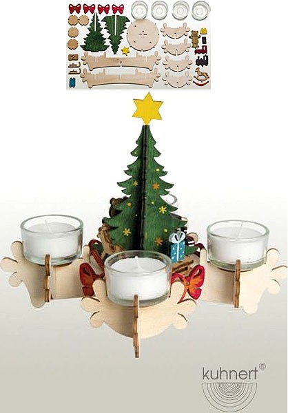 Bastelset Adventsleuchter Bastelset Adventsleuchter