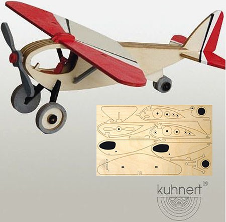 Drechslerei Kuhnert Bastelset Sportflugzeug Drechslerei Kuhnert Bastelset Sportflugzeug