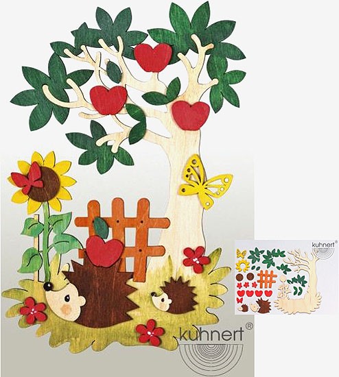 Drechslerei Kuhnert Bastelset Fensterbild Herbst Drechslerei Kuhnert Bastelset Fensterbild Herbst