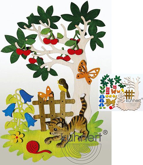 Drechslerei Kuhnert Bastelset Fensterbild Sommer Drechslerei Kuhnert Bastelset Fensterbild Sommer