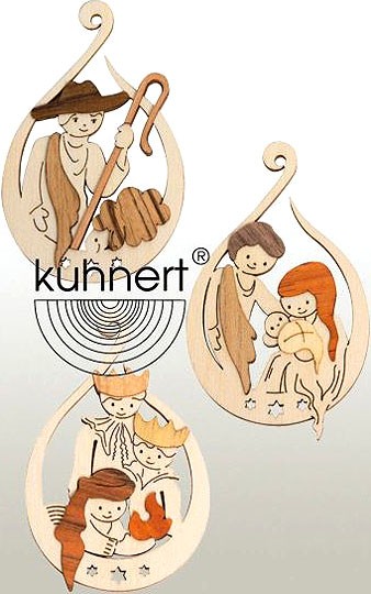 Drechslerei Kuhnert Baumschmuck Krippenmotive