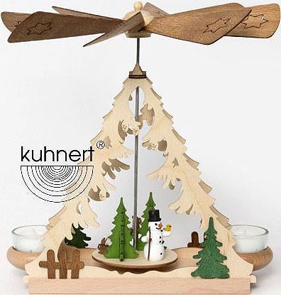 Drechslerei Kuhnert Teelichtpyramide Schneemann Drechslerei Kuhnert Teelichtpyramide Schneemann