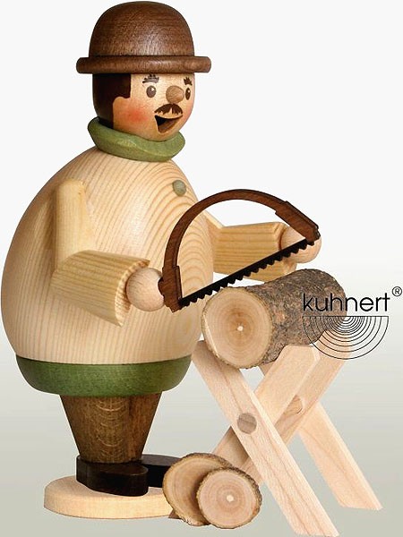Drechslerei Kuhnert Räuchermann Max - Waldarbeiter Drechslerei Kuhnert Räuchermann Max - Waldarbeiter