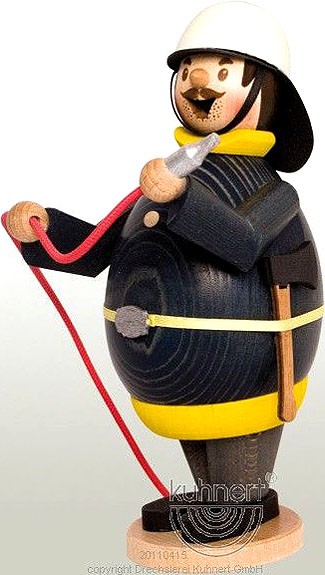 Drechslerei Kuhnert Räuchermann Max - Feuerwehrmann Drechslerei Kuhnert Räuchermann Max - Feuerwehrmann