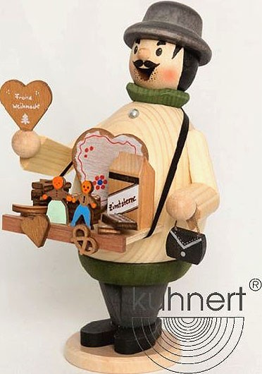 Drechslerei Kuhnert Räuchermann Max - Lebkuchenverkäufer Drechslerei Kuhnert Räuchermann Max - Lebkuchenverkäufer
