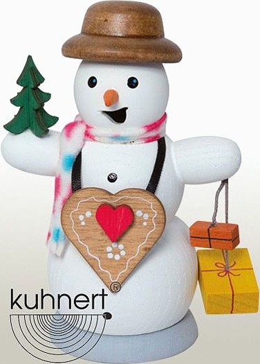 Drechslerei Kuhnert Räuchermann Schneemann mit Lebkuchenherz Drechslerei Kuhnert Räuchermann Schneemann mit Lebkuchenherz