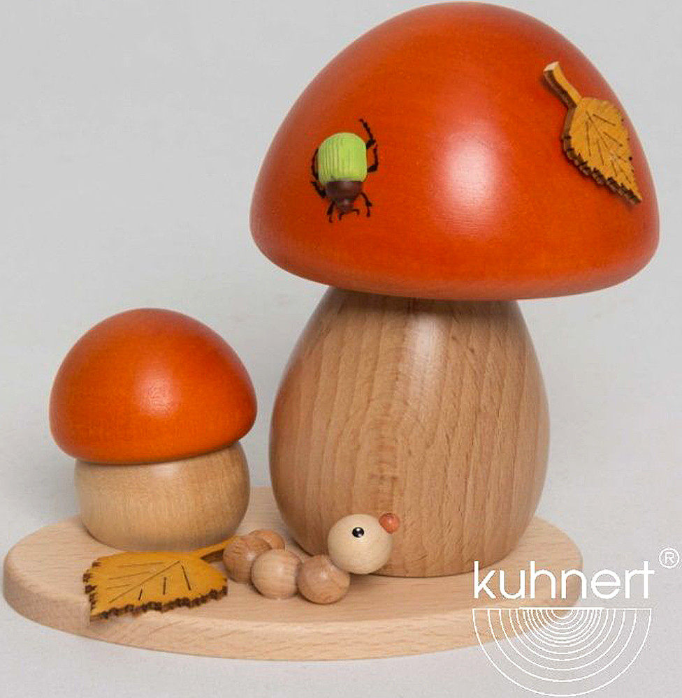 Drechslerei Kuhnert Rauchpilz Rotkappe Drechslerei Kuhnert Rauchpilz Rotkappe