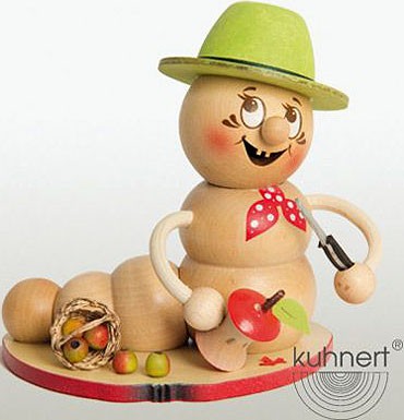Drechslerei Kuhnert Rauchwurm Apfel-Rudi Drechslerei Kuhnert Rauchwurm Apfel-Rudi