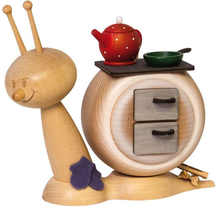 Drechslerei Kuhnert Räucherfigur Ofenschnecke Drechslerei Kuhnert Räucherfigur Ofenschnecke