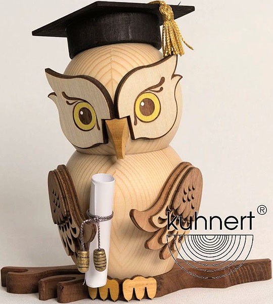 Drechslerei Kuhnert Räucherfigur Eule Bachelor Drechslerei Kuhnert Räucherfigur Eule Bachelor