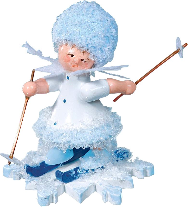 Drechslerei Kuhnert Schneeflöckchen Skifahrer Drechslerei Kuhnert Schneeflöckchen Skifahrer