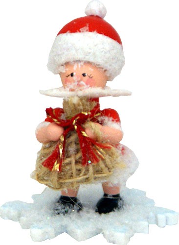 Drechslerei Kuhnert Schneeflöckchen als Weihnachtsmann Drechslerei Kuhnert Schneeflöckchen als Weihnachtsmann