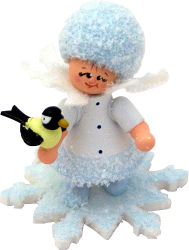 Drechslerei Kuhnert Schneeflöckchen mit Vögelchen Drechslerei Kuhnert Schneeflöckchen mit Vögelchen