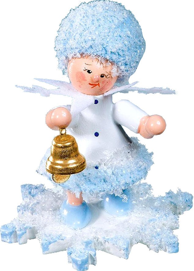 Drechslerei Kuhnert Schneeflöckchen mit Glöckchen Drechslerei Kuhnert Schneeflöckchen mit Glöckchen