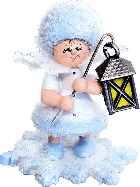 Drechslerei Kuhnert Schneeflöckchen mit Laterne Drechslerei Kuhnert Schneeflöckchen mit Laterne