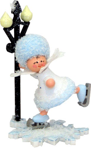 Drechslerei Kuhnert Schneeflöckchen als Schlittschuhfahrer Drechslerei Kuhnert Schneeflöckchen als Schlittschuhfahrer
