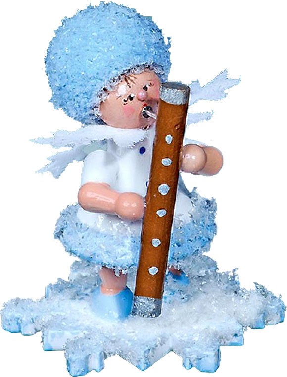 Drechslerei Kuhnert Schneeflöckchen mit Fagott Drechslerei Kuhnert Schneeflöckchen mit Fagott