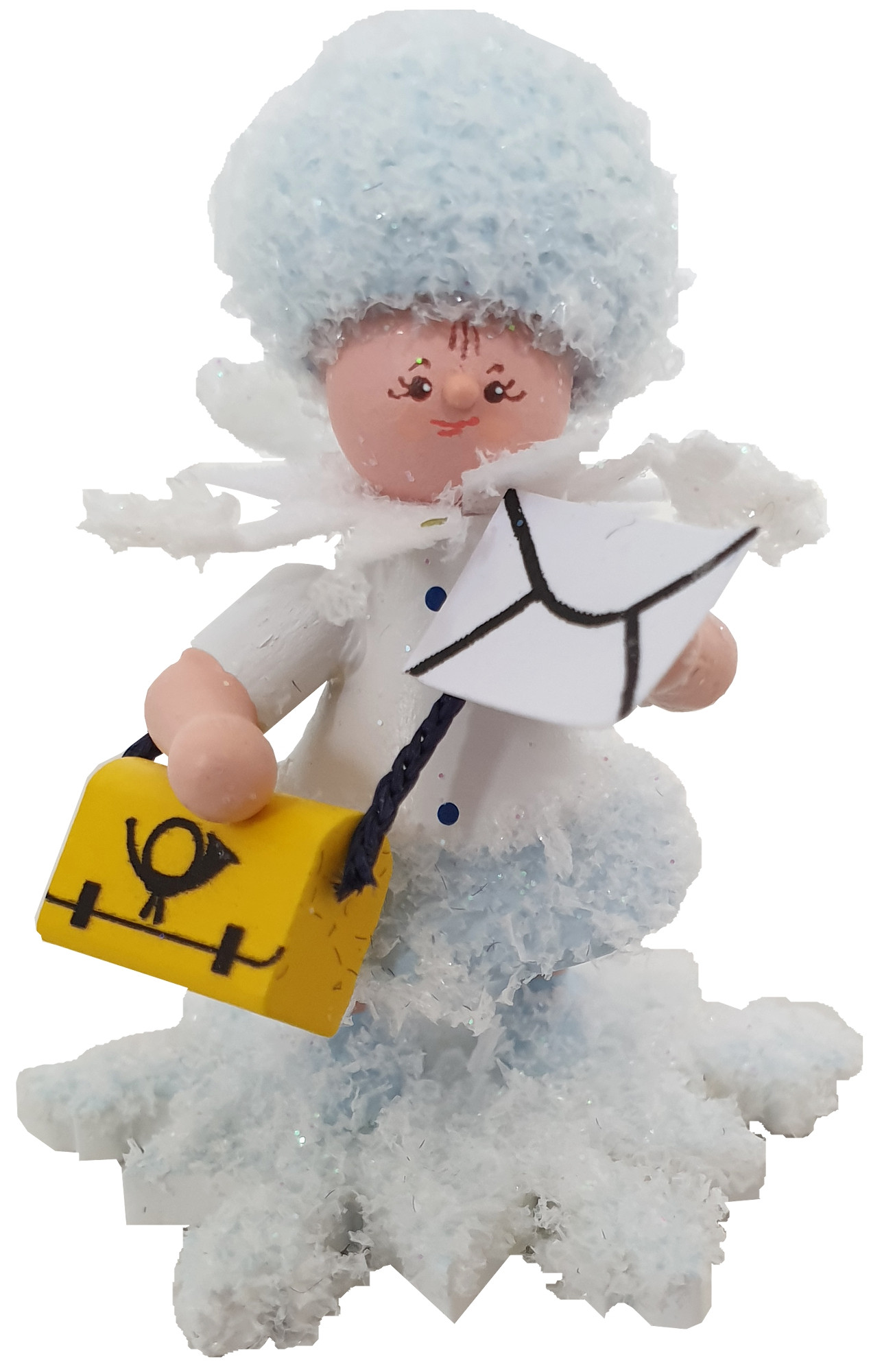 Drechslerei Kuhnert Schneeflöckchen Postbote Drechslerei Kuhnert Schneeflöckchen Postbote