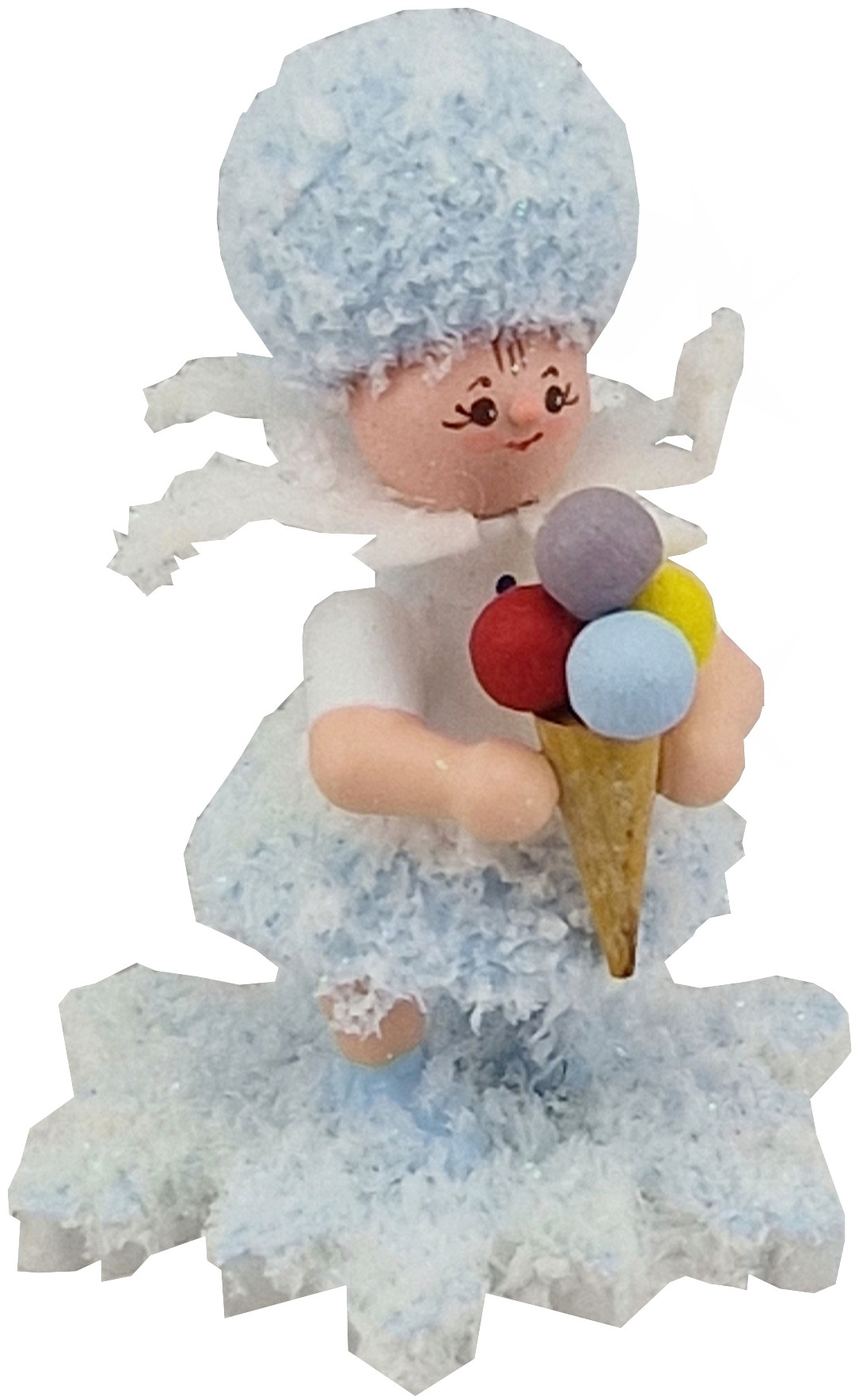 Drechslerei Kuhnert Schneeflöckchen mit Eis