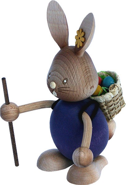 Drechslerei Kuhnert Stupsi Hase Wanderer Drechslerei Kuhnert Stupsi Hase Wanderer